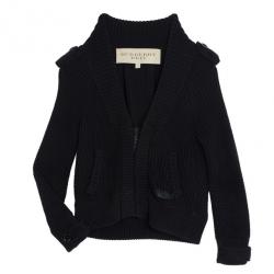 مملوكة مسبقًا Burberry Zip Up Knit Sweater M