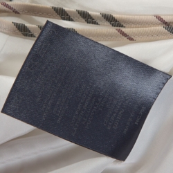 Pre Owned تنورة ميدي بربري قطن أبيض M