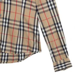 مملوكة مسبقًا Burberry Brit Woven Exploded Check Shirt M