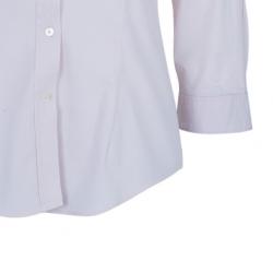 مملوكة مسبقًا قميص بربري وردي نوفاتشيك بأزرار أمامية M