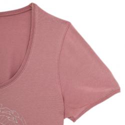 Pre Owned Burberry Pink Cotton Logo T Shirt M