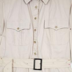 مملوكة مسبقًا Burberry Military Shirt Dress XL