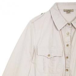 مملوكة مسبقًا Burberry Military Shirt Dress XL