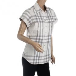 Pre Owned Burberry Button Up Shirt Top M