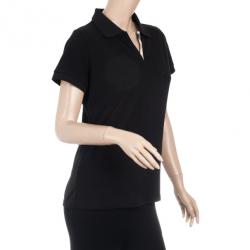 Pre Owned Burberry Women Check Placket Polo T-Shirt M