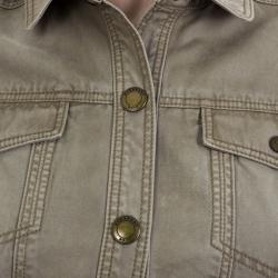 مملوكة مسبقًا Burberry Brit Short Sleeve Military Dress