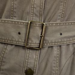 مملوكة مسبقًا Burberry Brit Short Sleeve Military Dress