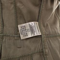 مملوكة مسبقًا Burberry Brit Short Sleeve Military Dress