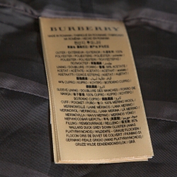 مملوكة مسبقًا Burberry Olive Green Down Puffer Belted Abbeydale Coat M