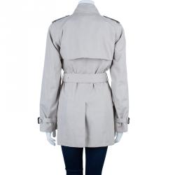 مملوكة مسبقًا Burberry Beige Heritage Trench Coat M