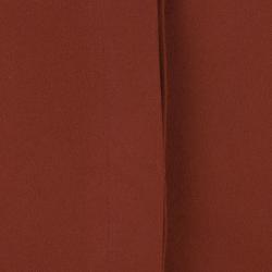 Pre Owned Burberry Rust Red Wool Skirt Suit S