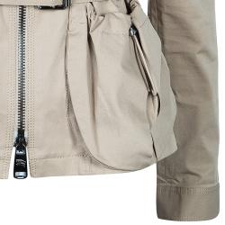 Pre Owned Burberry Beige Zip Front Jacket S