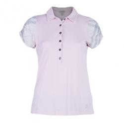 Pre Owned Burberry Brit Contrast Novacheck Sleeve Polo Shirt L