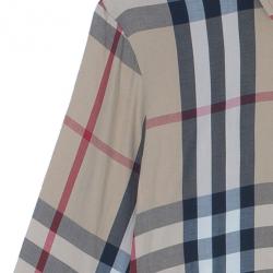 مملوكة مسبقًا Burberry Brit Novacheck Cotton Shirt S
