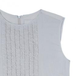 Pre Owned فستان بربري بيج بكشكشة M