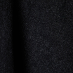 Pre Owned Burberry Charcoal Grey Merino Wool Poncho (One Size)