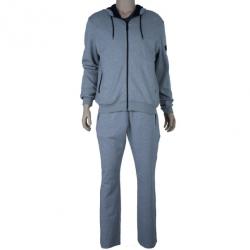 Pre Owned Burberry Sport Men's Two Piece Grey Tracksuit L