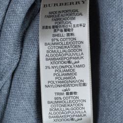 Pre Owned Burberry Sport Men's Two Piece Grey Tracksuit L