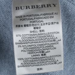 Pre Owned Burberry Sport Men's Two Piece Grey Tracksuit L