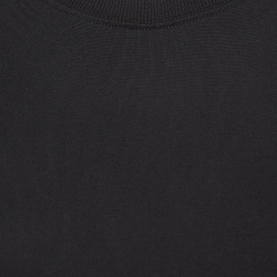 Pre Owned Burberry Black Cotton Knit Tartan Panel Oversized T-shirt Dress L