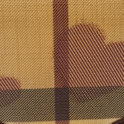 Pre Owned Burberry Burgundy Nova Check Canvas Heart Compact Wallet