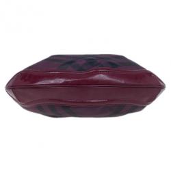 Pre Owned Burberry Pink Nova Pop Check Craigwell Shoulder Bag