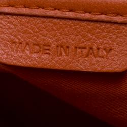 مملوكة مسبقًا حقيبة يد بربري نوتس كانتيربري هايماركت كانفاس مقوى كروهات برتقالي صغيرة 