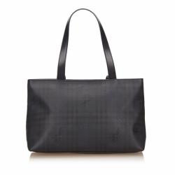مملوكة مسبقًا Burberry Navy Blue PVC Shopper Tote