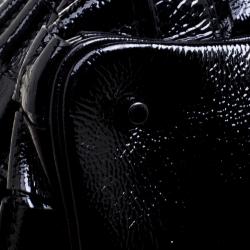 مملوكة مسبقًا حقيبة بربري لوري جلد أسود كارتريدج لامع