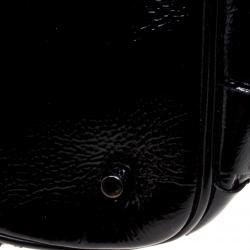 مملوكة مسبقًا حقيبة بربري لوري جلد أسود كارتريدج لامع