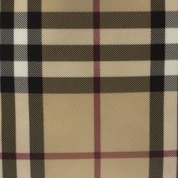 Pre Owned Burberry Black House Check PVC Tote