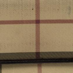 مملوكة مسبقًا محفظة بربري PVC  كاروهات هاوس تشيك ثنائية الطي