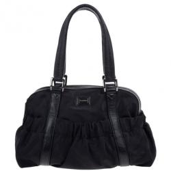 مملوكة مسبقًا Burberry Black Textile Shoulder Bag