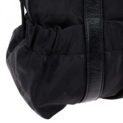 مملوكة مسبقًا Burberry Black Textile Shoulder Bag