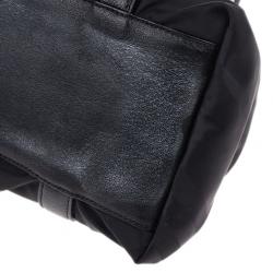 مملوكة مسبقًا Burberry Black Textile Shoulder Bag