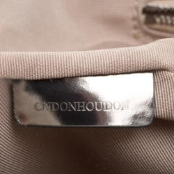 Pre Owned Burberry Beige/Grey Nova Check Vinyl Nickie Stars Tote