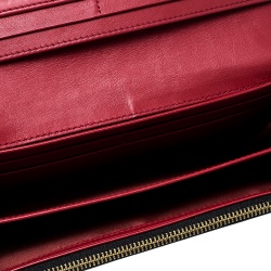 مملوكة مسبقًا Burberry Black Leather Continental Wallet