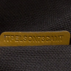 مملوكة مسبقًا حقيبة بربري مرصعة جلد وPVC كاروهات هايماركت بيج