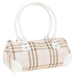 Burberry Small Candy Check Satchel