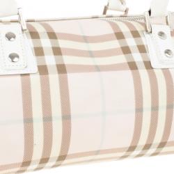 Burberry Small Candy Check Satchel