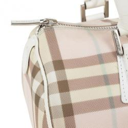 Burberry Small Candy Check Satchel