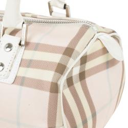 Burberry Small Candy Check Satchel