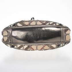 Pre Owned Burberry Nova Check Warrior Armor Bag