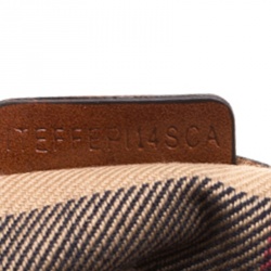 Pre Owned حقيبة بربري بولر حزام جلد بريدل بنية