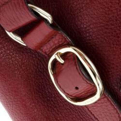 Pre Owned Burberry Leather Signature Bag