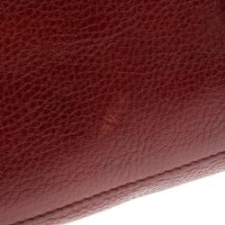 Pre Owned Burberry Leather Signature Bag