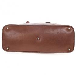 Pre Owned Burberry Nova-Check Quilted Fabric Tote Bag