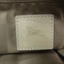 مملوكة مسبقًا Burberry Beige Quilted Leather Westbury Satchel Bag