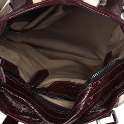 Pre Owned Burberry Nova Check Cartridge Pleat Tote