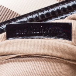 مملوكة مسبقًا حقيبة بربري بوسطن شيستر  PVC كاروهات نوفا حمراء